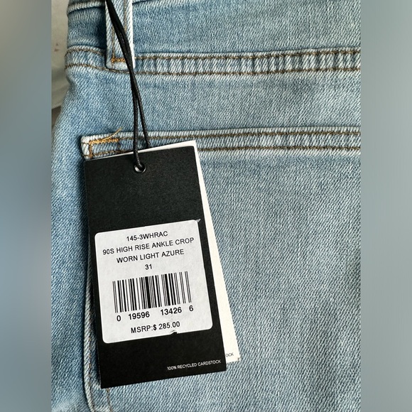 Re/done 90s high rise ankle crop - Picture 4 of 6